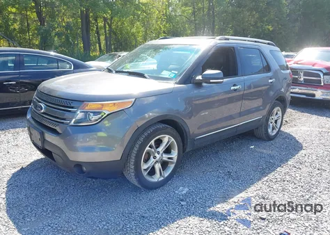 2013 Ford Explorer Limited z USA, uszkodzony, nr VIN 1FM5K8F80DGC56384